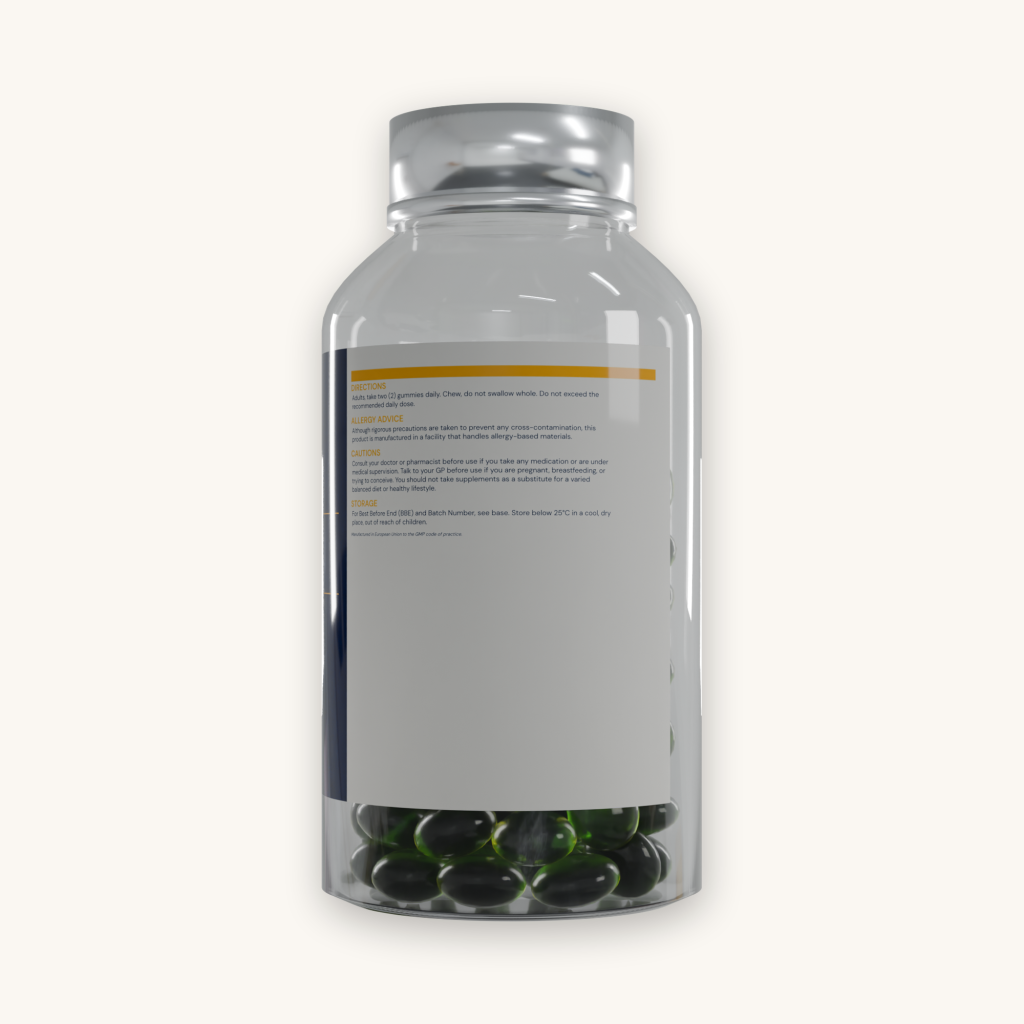 Apple Cider Vinegar & Ginger Gummies 500mg 120 Gummies - Image 2