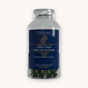 Apple Cider Vinegar & Ginger Gummies 500mg 120 Gummies